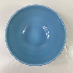 Pyrex Delphite Bluebelle 403 Blue 2.5 Qt Ovenware Glass Mixing Bowl Vintage